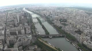 Eiffel Tower - Paris (Elevator ride to the top)