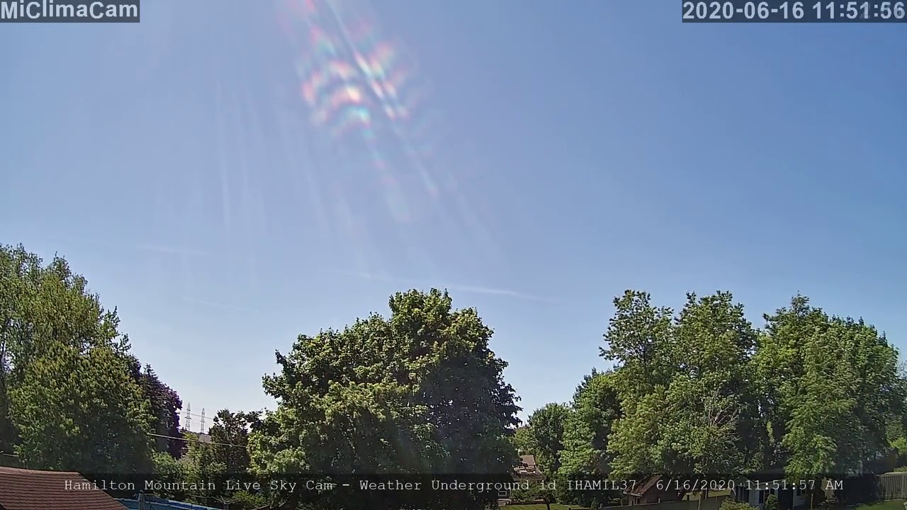 Hamilton Mountain, ON Live Weather Sky Cam 06/16/20 YouTube