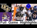 #13 UCF vs East Carolina Highlights | College Football Week 4 | 2020 College Football Highlights