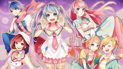 Hatsune Miku: Project DIVA X - [PV] "Cute Medley - Idol Sounds" (English Subs)