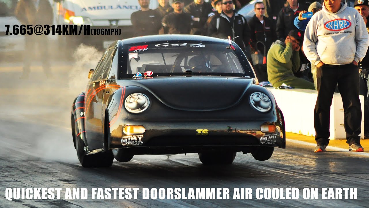 QUICKEST AND FASTEST  AIR COOLED ON EARTH  - 7.665@314KM/H(196MPH)