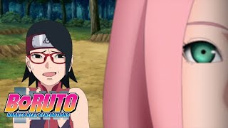 !ساكورا تبرر لساسكي ولكن | Boruto: Naruto Next Generations