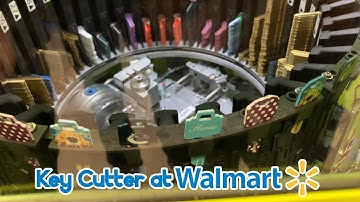 Key Cutting Machine at Walmart