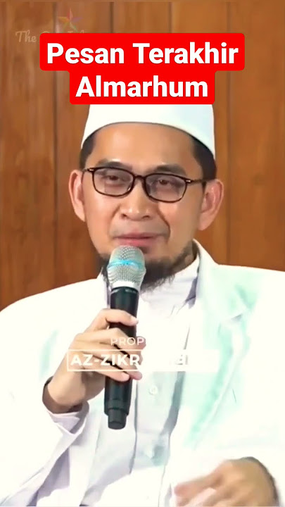Eksklusif ❗Pesan Terakhir Ust. Arifin Ilham Sebelum Meninggal kepada || Ust.Adi Hidayat LC.MA