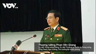 Thượng tướng Phan Văn Giang nghẹn ngào báo tin vụ sạt lở núi làm 22 chiến sĩ tử nạn ở Quảng Trị