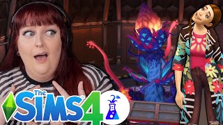  CRYSTAL FIGHTS THE MOTHERPLANT! | StrangerVille #4 (The Sims 4 100 Baby Challenge Spinoff)