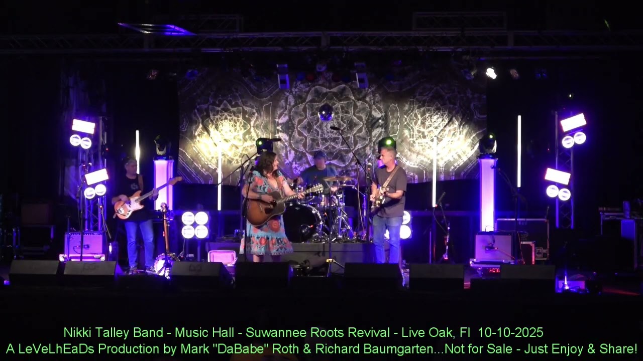 Tonton Nikki Talley Band - Music Hall - Suwannee Roots Revival - Live Oak, Fl 10-10-2025 di YouTube Tonton Nikki Talley Band - Music Hall - Suwannee Roots Revival - Live Oak, Fl 10-10-2025 di YouTube
