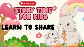 The Little Bunny Who Learned to Share 🐰 | Kids Story | Tiny Tales TV