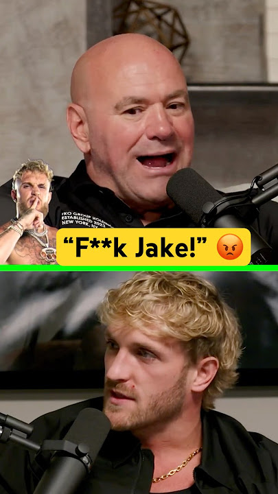 Why Dana HATES Jake Paul 😡🔥