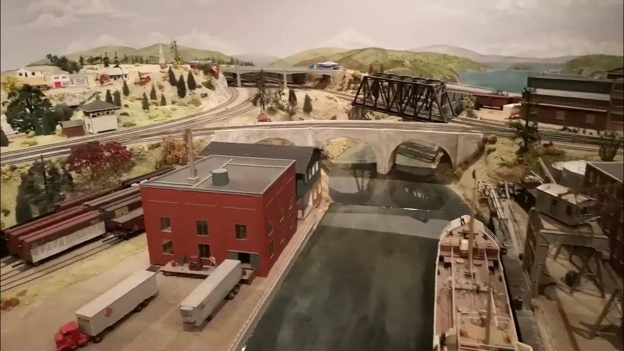 A Look Inside St. Jacobs & Aberfoyle Model Railway modeltrains stjacobs YouTube