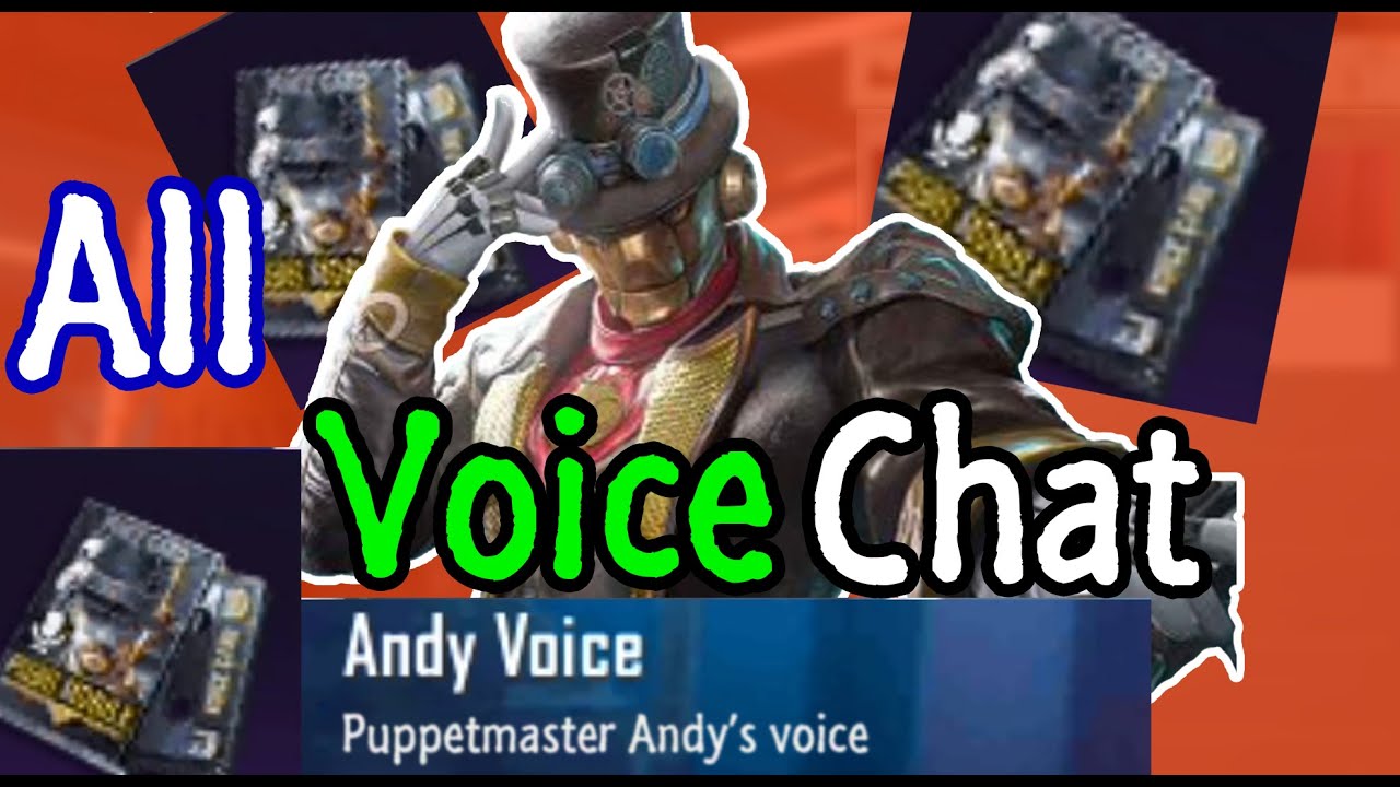 Andy voice  PUBG MOBILE