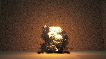 Unreal Engine 4 Particle effects - explosion