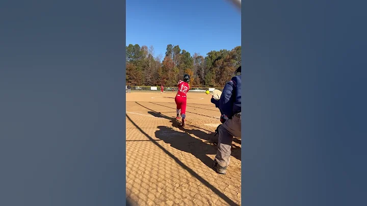 Strike 3 🔥🥎 #softball #pitcher #shorts