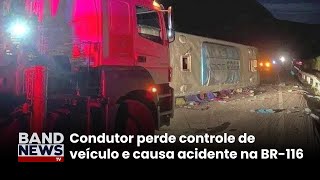 Acidente com ônibus deixa sete mortos em Minas Gerais | BandNews TV