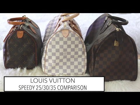 ❤️UPDATED COMPARISON- Louis Vuitton Speedy 35 vs Speedy 40 