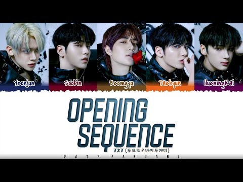 TXT (투모로우바이투게더) - Opening Sequence (1 HOUR LOOP) Lyrics | 1시간 가사