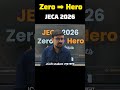 🚀 JECA 2026  Zero to Hero Achievers Series By Encoderrs | DSA 1
