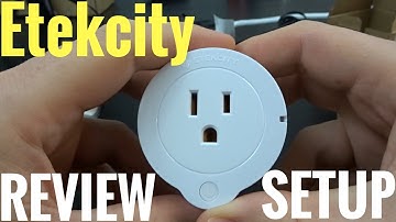 Etekcity Voltson Mini Smart WiFi Outlet Review and Setup