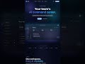 AI command center · 2,418 actions/day at 412ms p50 · Lumen multi-agent platform