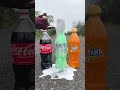 coke , sprite , fanta and mentos