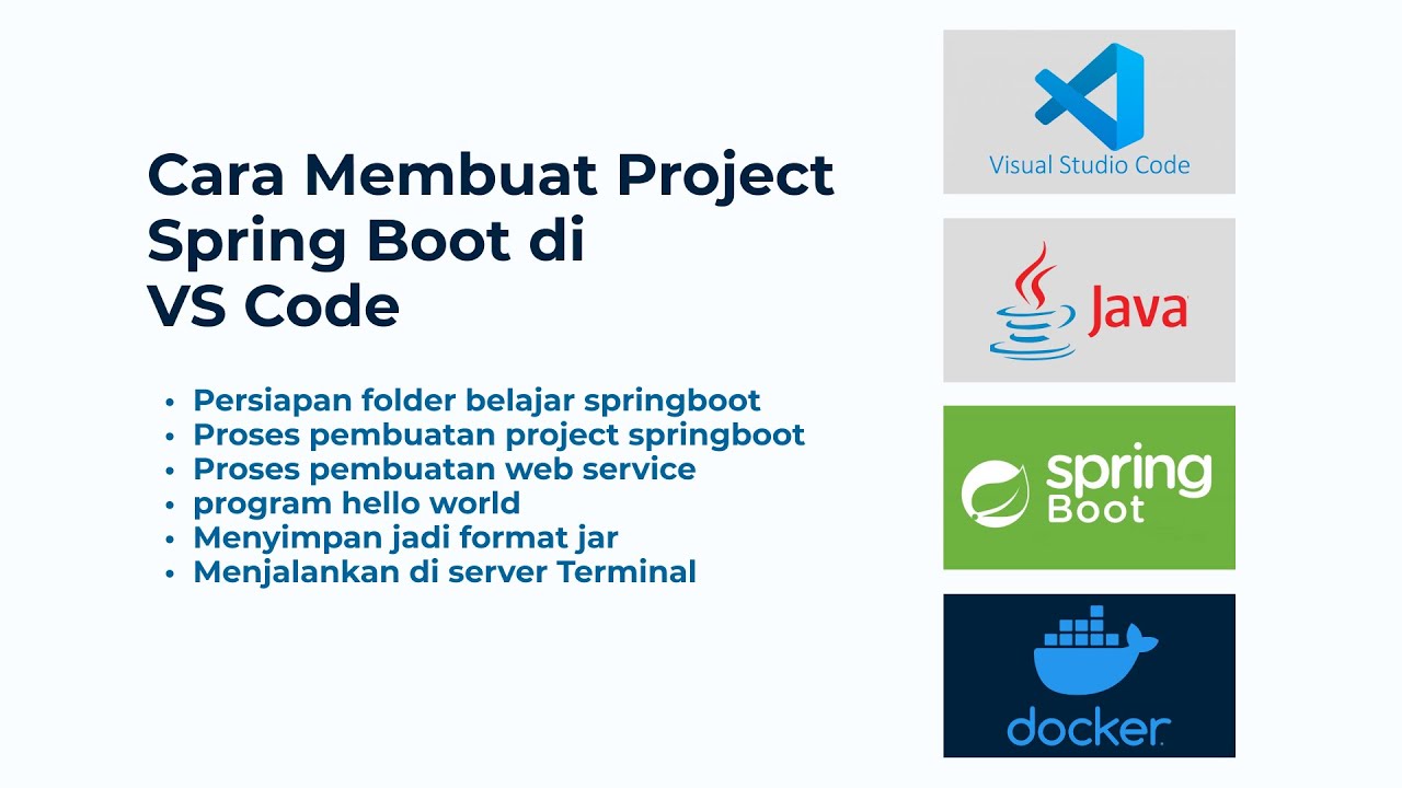 java - filenotfoundexception in springboot when... Membuat Project Springboot & Running di Docker - YouTube
