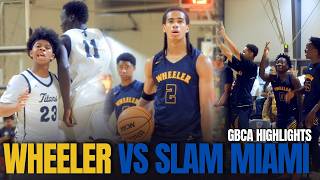 Purdue Commit Kevin Savage Leads Wheeler vs SLAM Miami! 👀 | GBCA Live