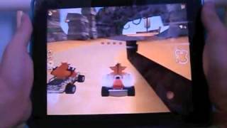 Crash Bandicot Nitro Kart su iPad con FullForce