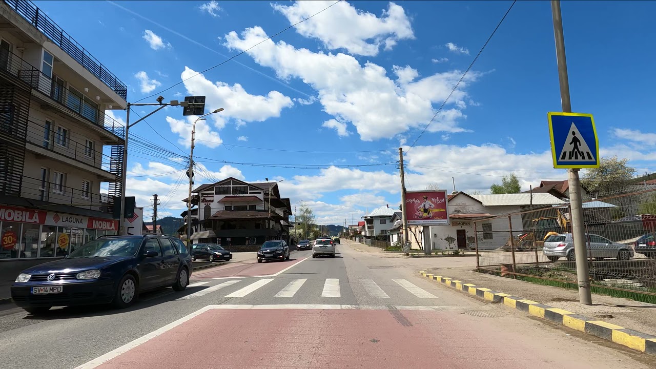 Hai în Bucovina! Gura Humorului - Voroneț. 4K 60fps