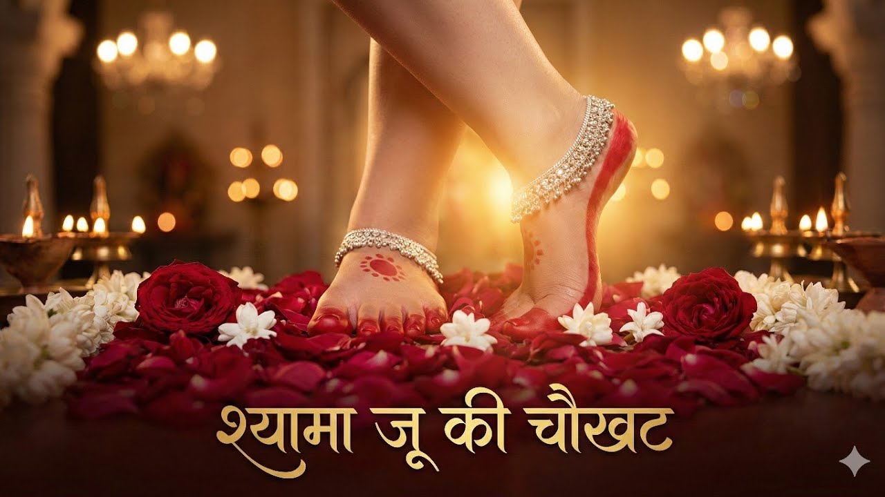 वृंदावन का सबसे सुकून भरा भजन ✨ | Shyama Ju Ki Chaukhat | New Krishna Bhajan