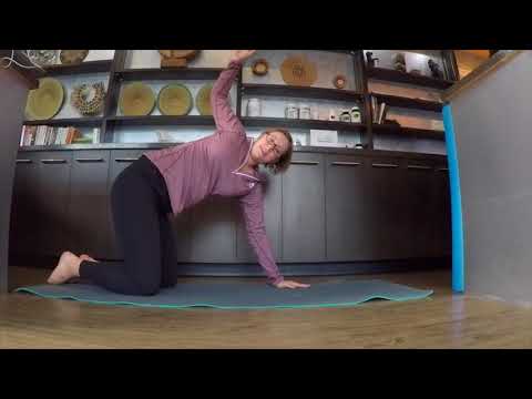 AltaVie Postnatal Exercise Rehab - Thread the Needle for Thoracic Mobility
