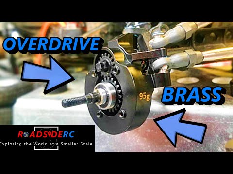 Axial SCX10iii Upgrades!  Brass portals, overdrive gears, and panhard mount!