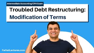 Troubled Debt Restructuring   Modification of Terms