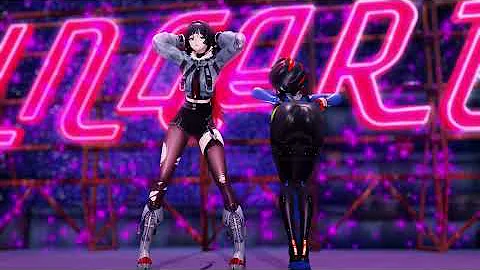 MMD Zenless Zone Zero Zhu Yuan Jane Doe Terminal Rangers 4K 