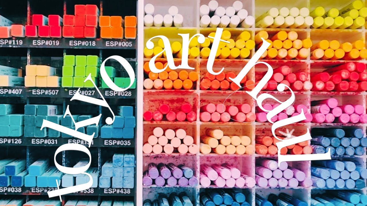 Art materials are so cheap in Japan! Art haul and swatching. 