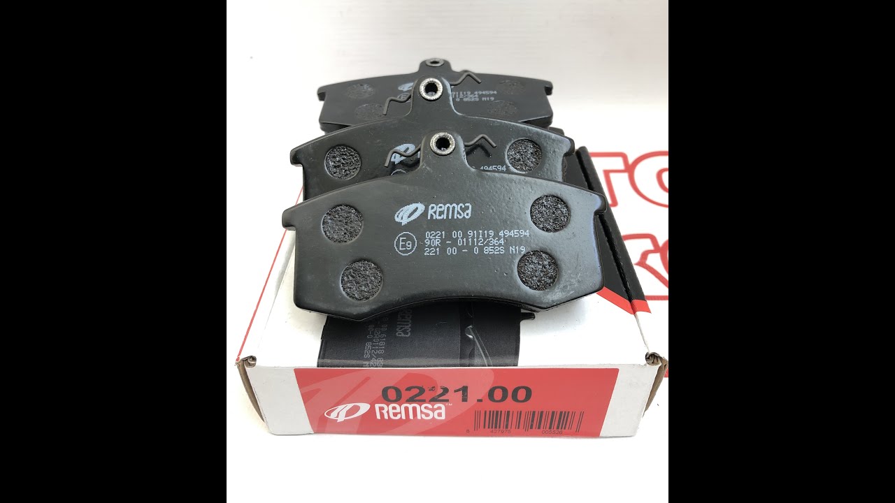 Колодки тормозные передние ВАЗ 2108-099 2110-2112 1117-1119 Remsa 0221. ...