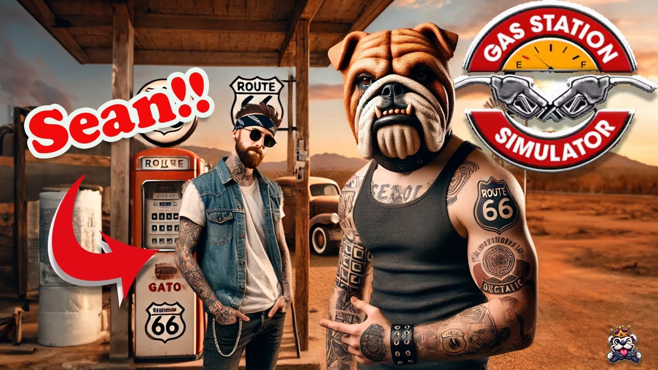 Sean R Gas Rig Meeting Sean & Starting the Junkyard DLC! 🚗💨💰 | Gas Station Simulator ...