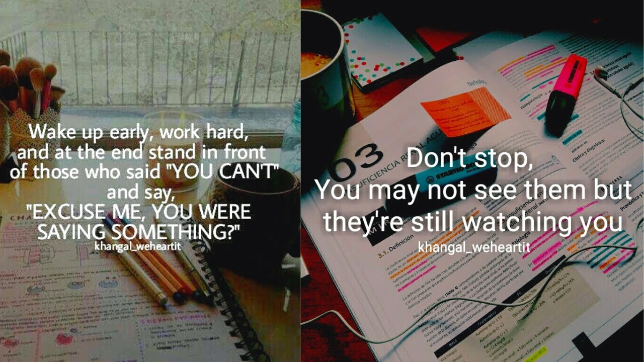 Motivational quotes for study  || study hard inspirational ...