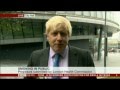 BBC news: Boris Johnson walks off aimlessly from live interview