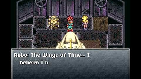 SNES Chrono Trigger - Chrono finds the epoch