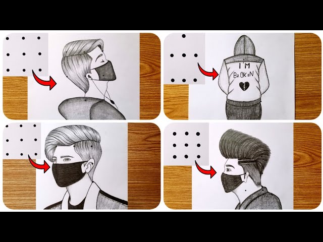 How to draw a Boy wearing cap -very easy drawing, Pencil sketch for  beginner, boy drawing easy, #boydrawing #pencildrawing #easydrawing #art, By Drawingneelu