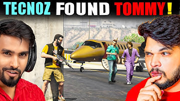 ✅ 😱 Finally, Techno Gamerz Found Tommy Vercetti in GTA 5! 🔥