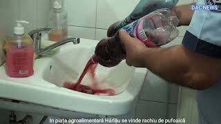In piața agroalimentară Hârlău se vinde rachiu de pufoaică