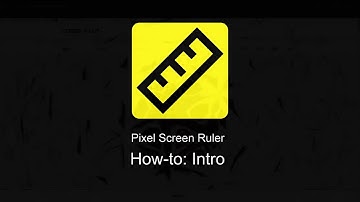 Pixel Screen Ruler: Intro