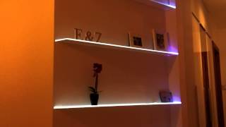 Home automation fun: led shelf equalizer