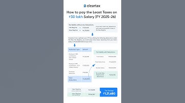 Salary = ₹30 Lakhs? Here is how to Save Taxes!