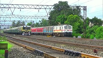Train Race | 6 Train in Five Line |Dangerous Train traffic | Parallel Raceing & Chasing & Overtaking