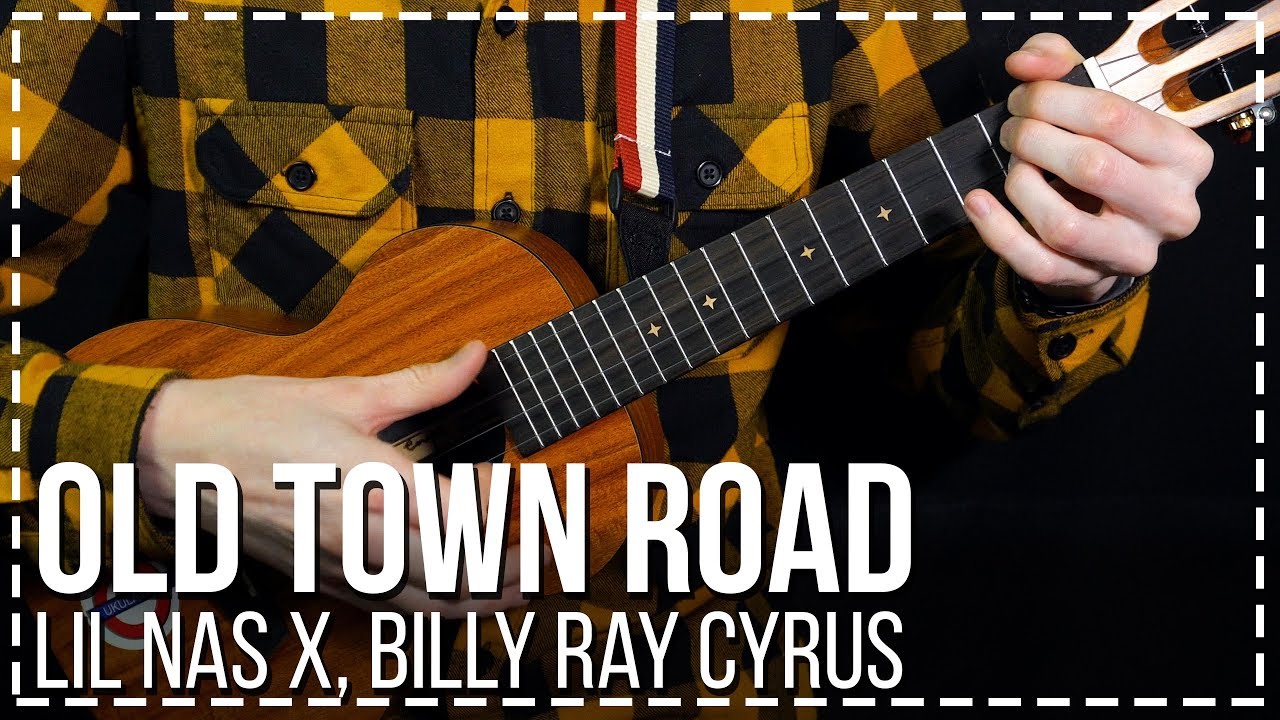 Old Town Road ukulele cover Вертекс YouTube