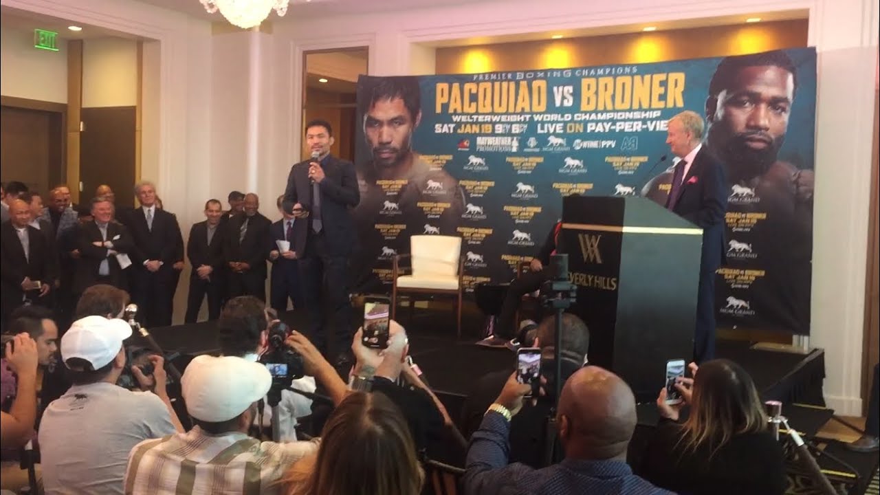 MANNY PACQUIAO DISSES ADRIEN BRONER “HE’S FAST...WITH HIS MOUTH” MANNY TELLS BRONER “I PROMOTE YOU” filipino desserts