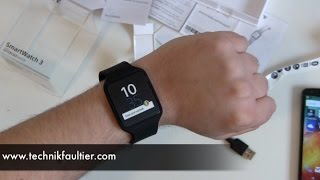 Sony SmartWatch 3 Unboxing und erster Eindruck