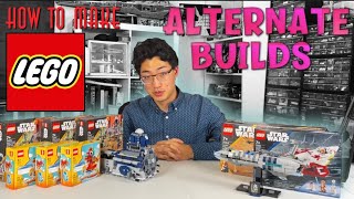 How to make LEGO Alternate Builds | Tips & Tricks